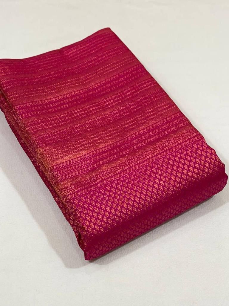 Amrah Wholesale Soft Silk 5047 Lichi Silk With Jacquard Work Saree - Amrah Wholesale