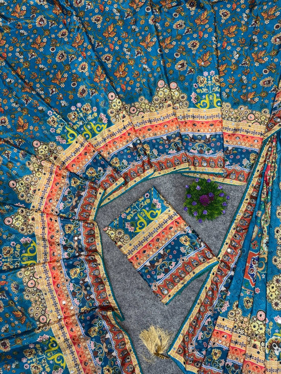 Amrah Wholesale St D No 121 Chinon Silk Saree Collection - Amrah Wholesale