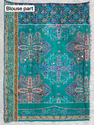 Amrah Wholesale St D No 130 Chinon Silk Saree