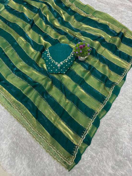 Amrah Wholesale St D No 156 Space Silk Jarkan Work Saree Collection