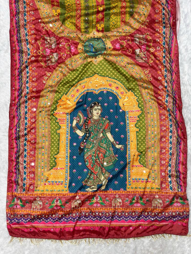 Amrah Wholesale St D No 169 Chinon Silk Saree