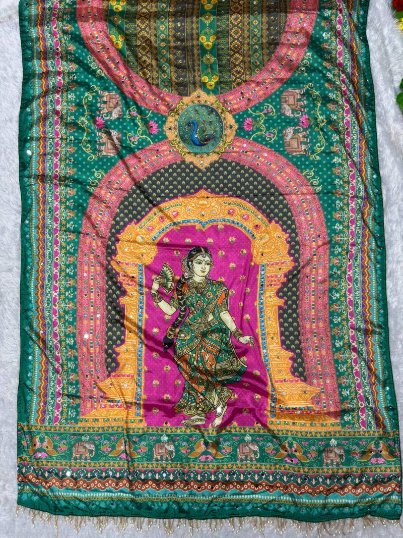 Amrah Wholesale St D No 169 Chinon Silk Saree