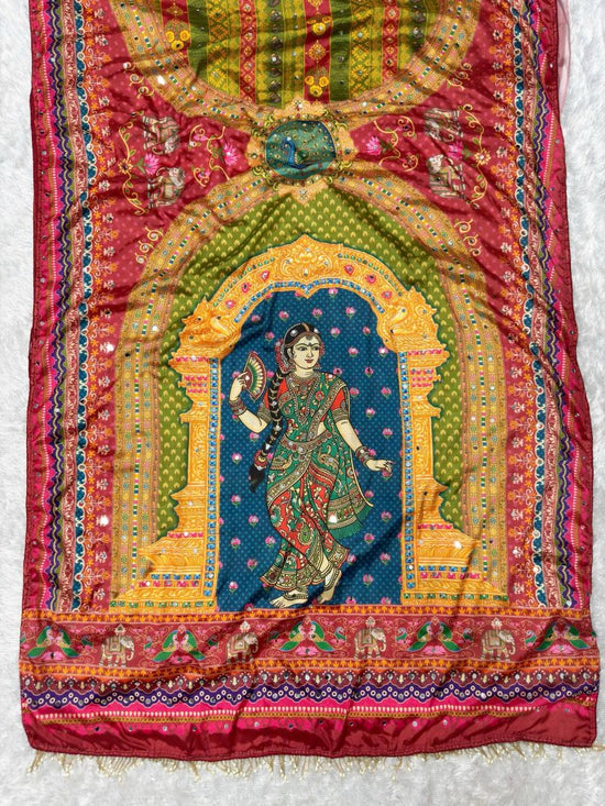 Amrah Wholesale St D No 169 Chinon Silk Saree