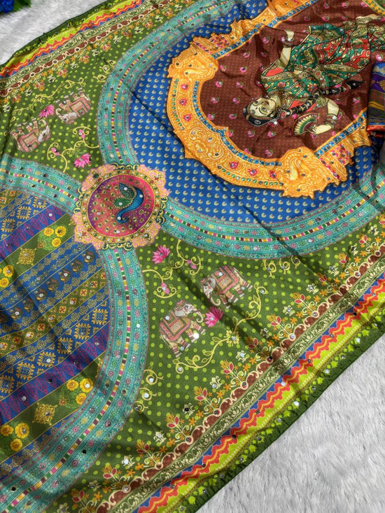 Amrah Wholesale St D No 169 Chinon Silk Saree