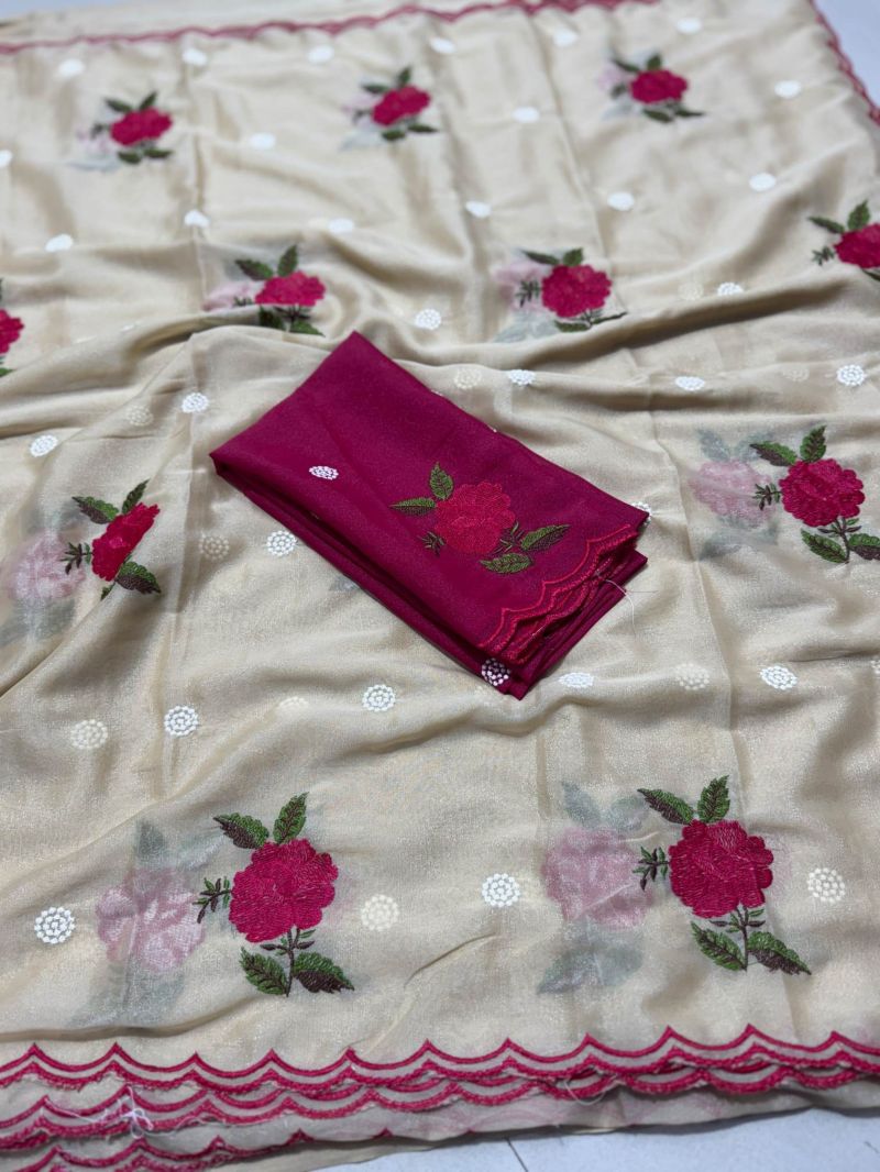 Amrah Wholesale Star Ah Star Georgette Saree