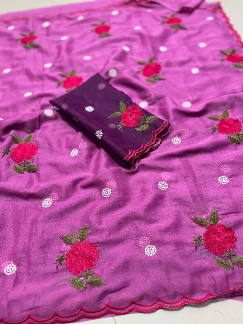 Amrah Wholesale Star Ah Star Georgette Saree