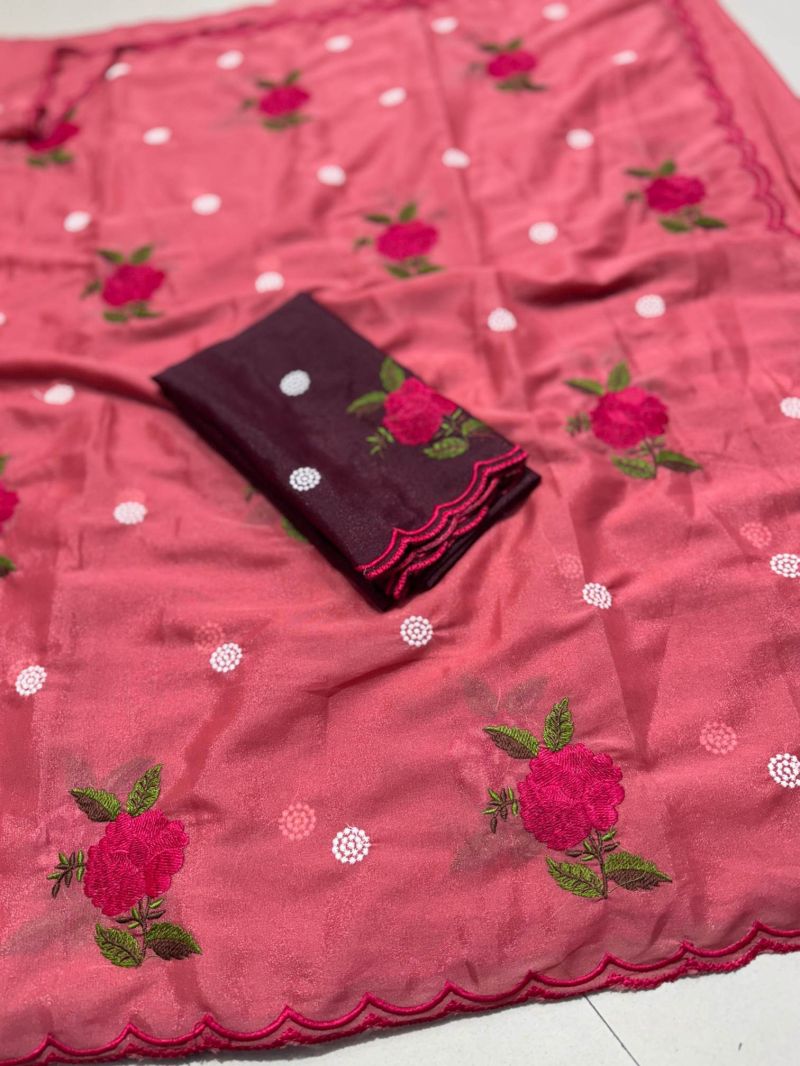 Amrah Wholesale Star Ah Star Georgette Saree