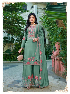 Amrah Wholesale Sundari 1111 To 1114 Chinon Dress Material