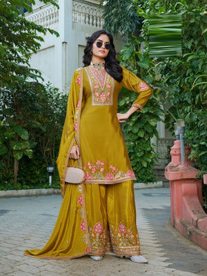 Amrah Wholesale Sundari 1111 To 1114 Chinon Dress Material