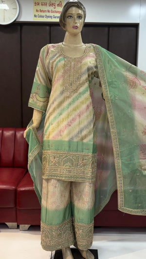 Amrah Wholesale Sw 1957 Rasmalai Beads Work Salwar Suit Set - Amrah Wholesale