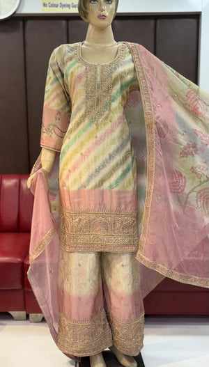 Amrah Wholesale Sw 1957 Rasmalai Beads Work Salwar Suit Set - Amrah Wholesale