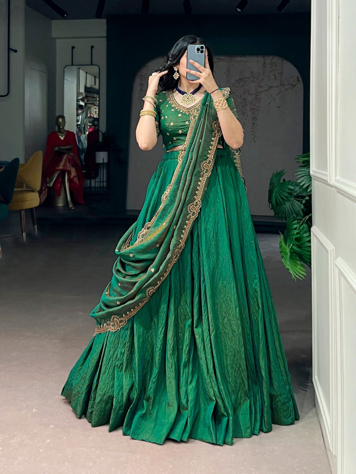 Amrah Wholesale Taraa Aaruni Vol 1 NC Silk Lehenga - Amrah Wholesale