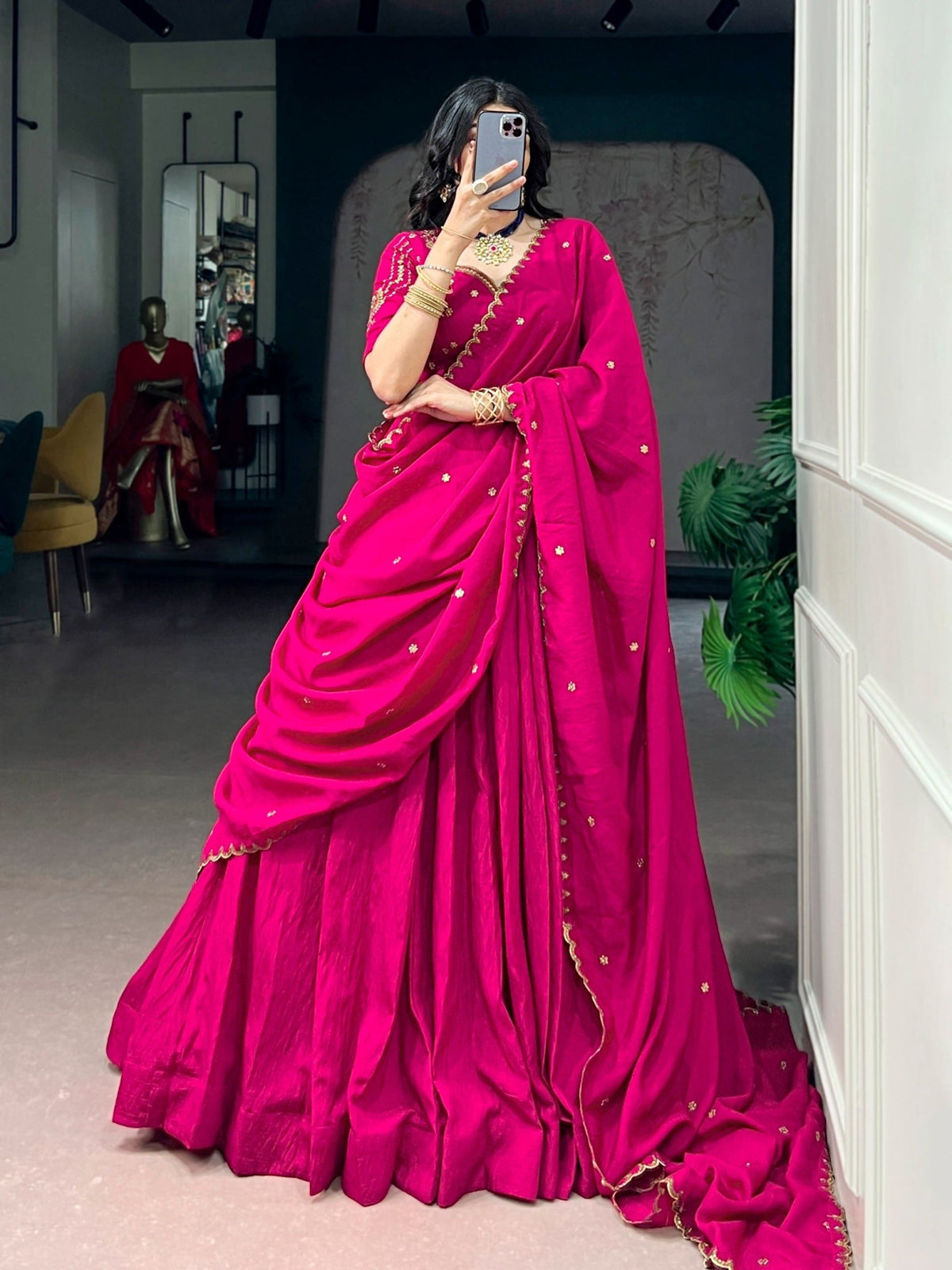 Amrah Wholesale Taraa Aaruni Vol 1 NC Silk Lehenga - Amrah Wholesale