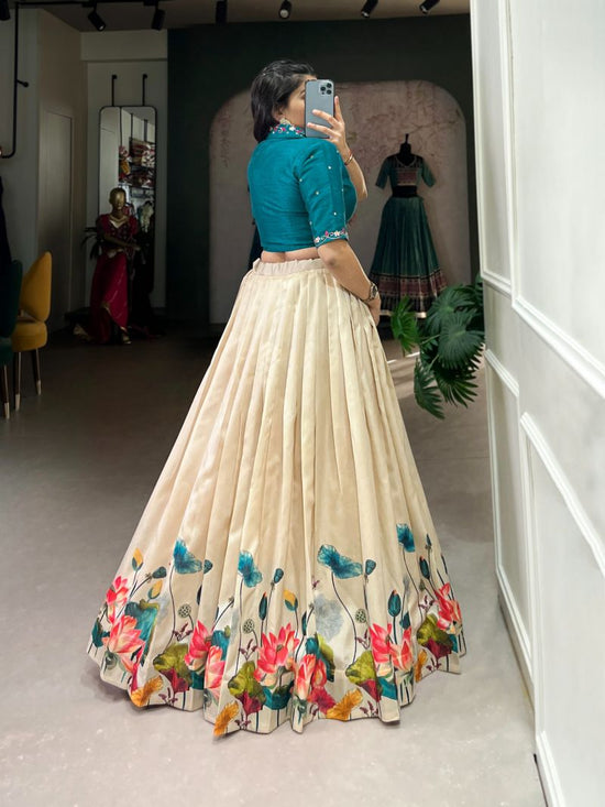Amrah Wholesale Taraa L 1131 Tussar Silk Lehenga - Amrah Wholesale