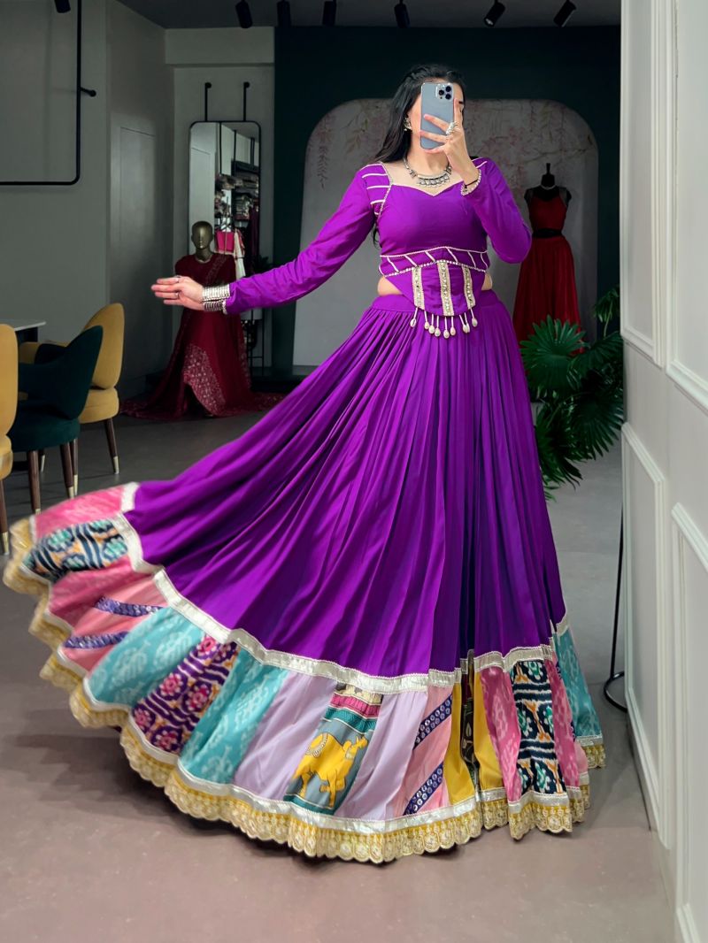 Amrah Wholesale Taraa L 1730 Rayon Patchwork Lehenga Choli