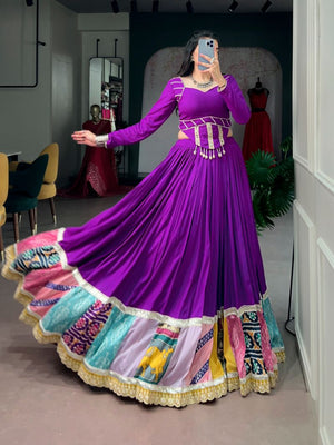 Amrah Wholesale Taraa L 1730 Rayon Patchwork Lehenga Choli