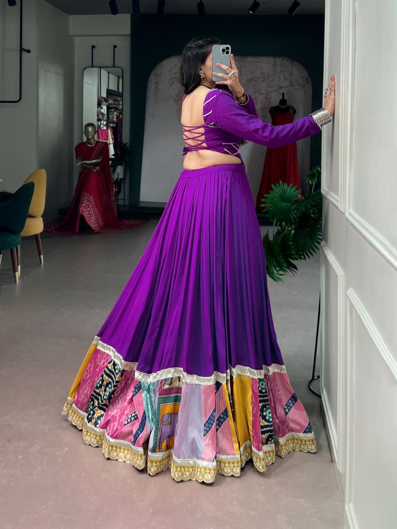 Amrah Wholesale Taraa L 1730 Rayon Patchwork Lehenga Choli