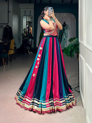 Amrah Wholesale Taraa L 1772 Chinon Zari Weaving Designer Navratri Lehenga Choli - Amrah Wholesale