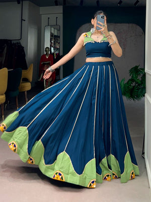 Amrah Wholesale Taraa L 1790 Rayon Gamthi Worked Lehenga Choli - Amrah Wholesale