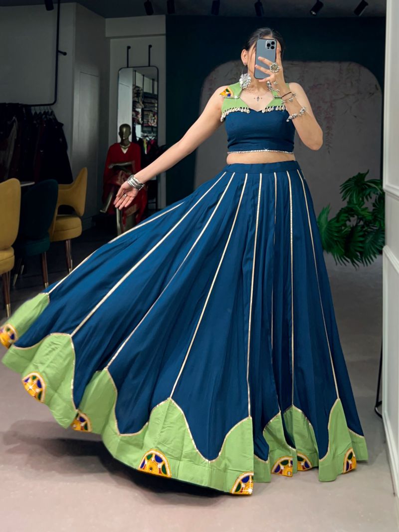 Amrah Wholesale Taraa L 1790 Rayon Gamthi Worked Lehenga Choli