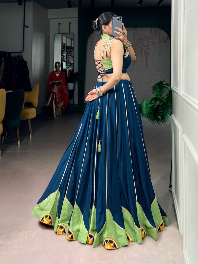 Amrah Wholesale Taraa L 1790 Rayon Gamthi Worked Lehenga Choli