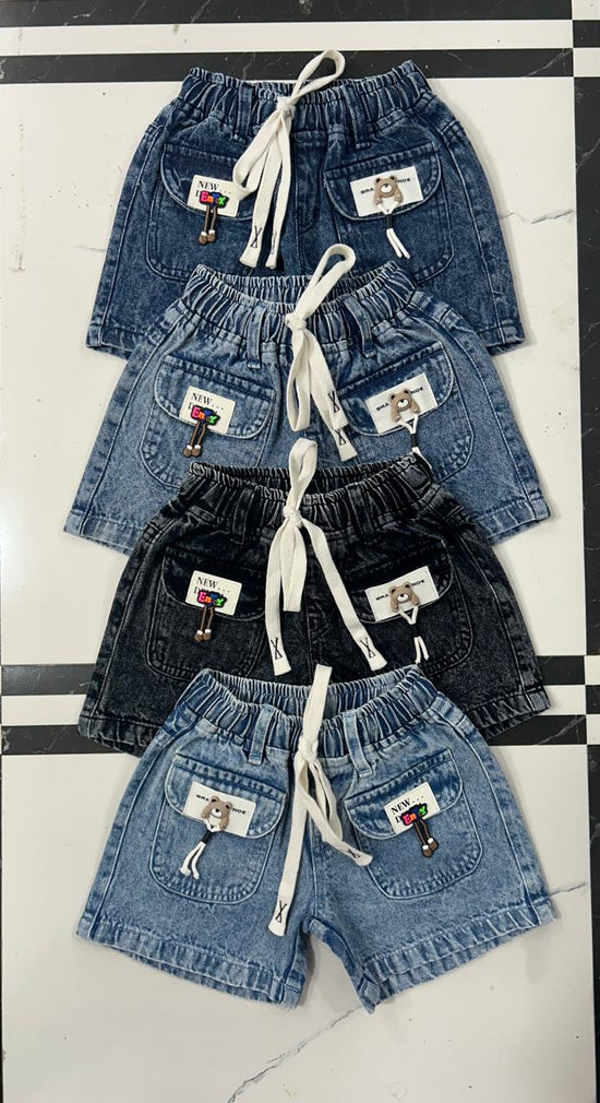Amrah Wholesale Tlc Vol 08 Denim Kids Wear Shorts - Amrah Wholesale