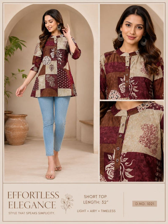 Amrah Wholesale Tlc Vol 137 Berlin Fancy Short Kurti Collection