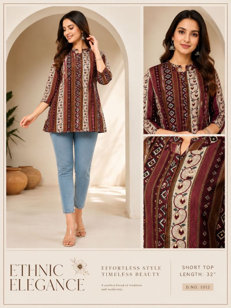 Amrah Wholesale Tlc Vol 137 Berlin Fancy Short Kurti Collection