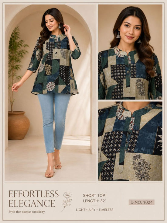 Amrah Wholesale Tlc Vol 137 Berlin Fancy Short Kurti Collection