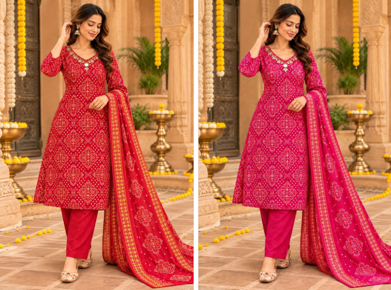 Amrah Wholesale Tlc Vol 203 Berlin Silk Salwar Suit Set