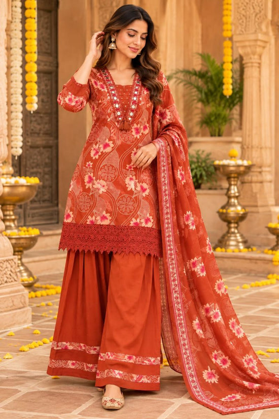 Amrah Wholesale Tlc Vol 204 Cotton Salwar Suit Set
