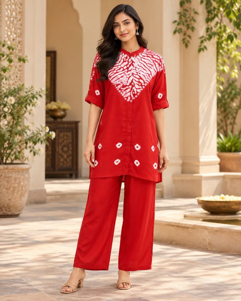 Amrah Wholesale Tlc Vol 206 Santoon Shibori Co Ord Set