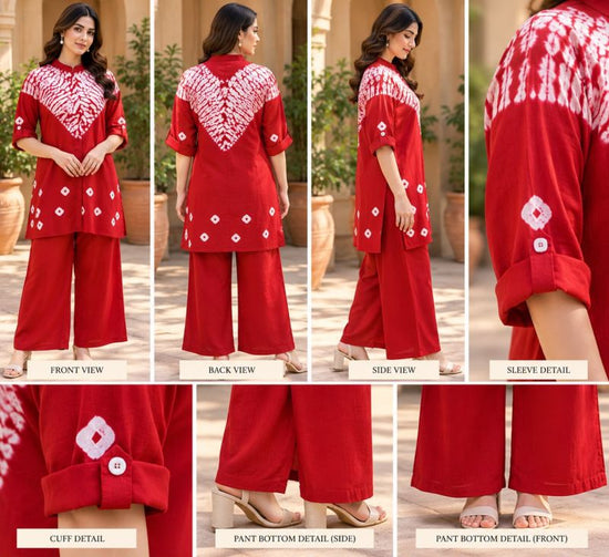 Amrah Wholesale Tlc Vol 206 Santoon Shibori Co Ord Set