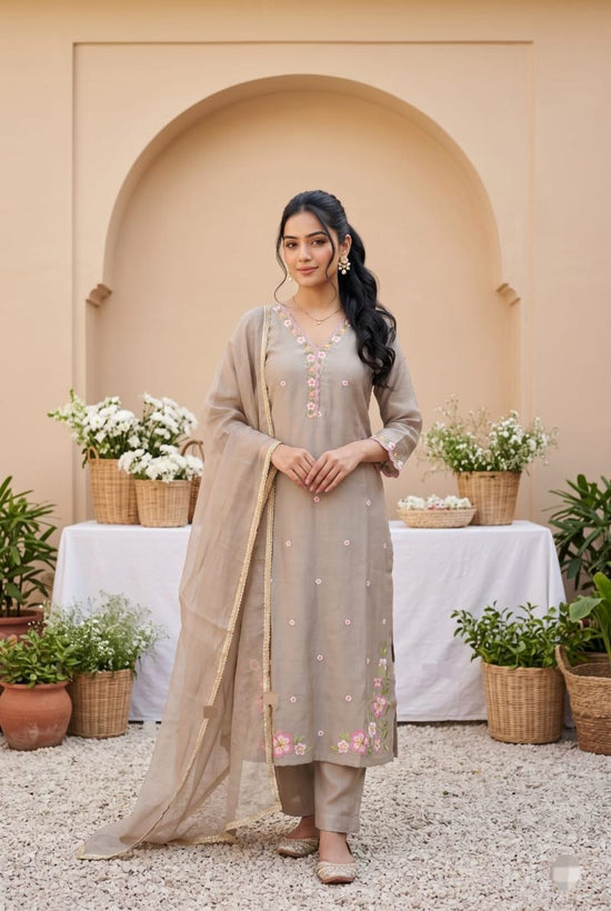 Amrah Wholesale Tlc Vol 210 Mul Chanderi Salwar Suit Set