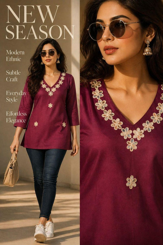 Amrah Wholesale Tlc Vol 30 Dhabu Cotton Kurti - Amrah Wholesale