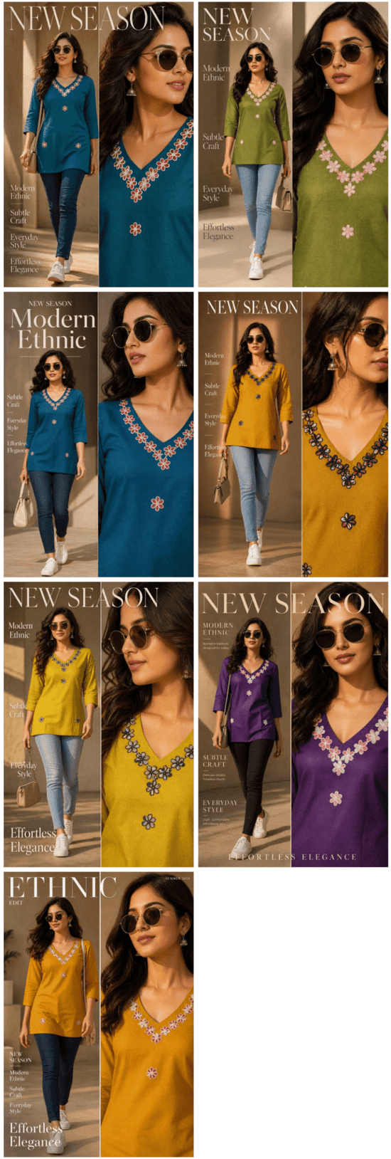 Amrah Wholesale Tlc Vol 30 Dhabu Cotton Kurti - Amrah Wholesale