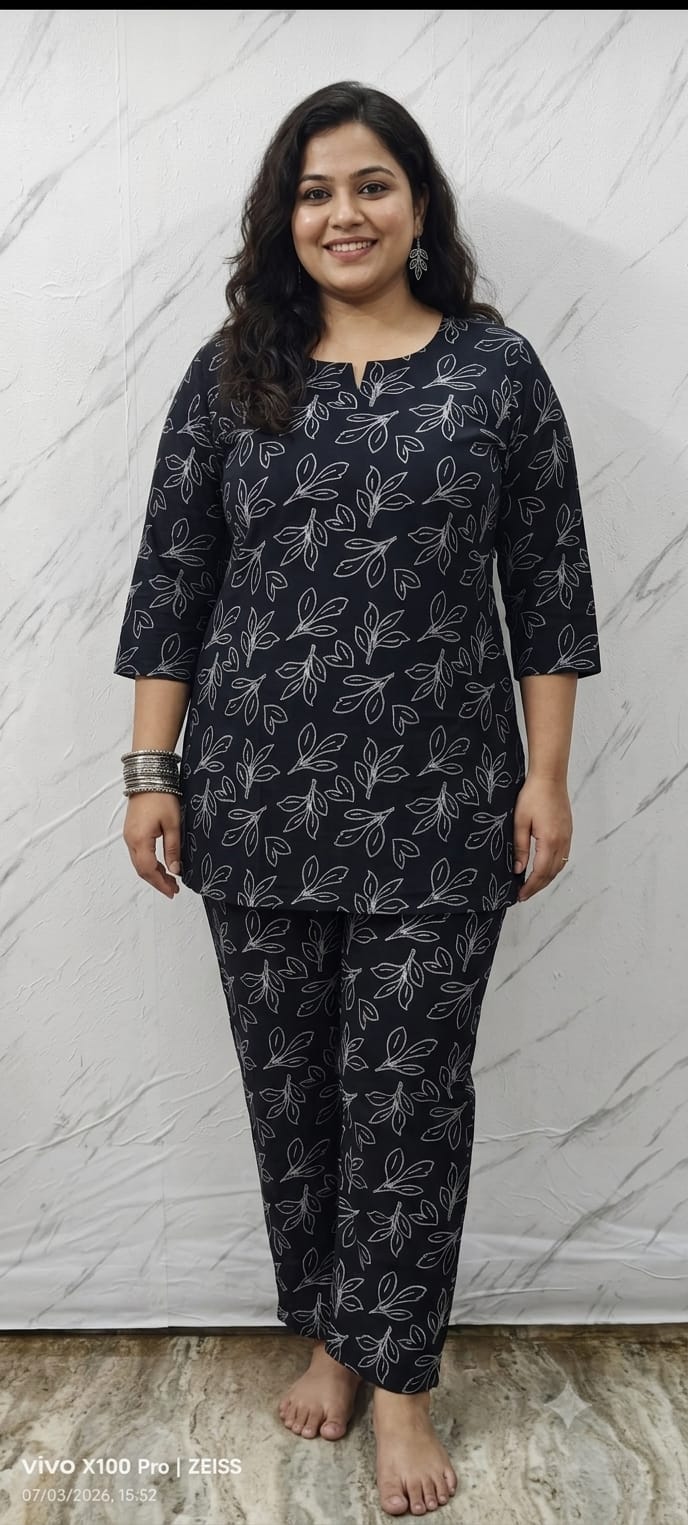 Amrah Wholesale TLC Vol 91 Rayon Printed Plus Size Co Ord Set