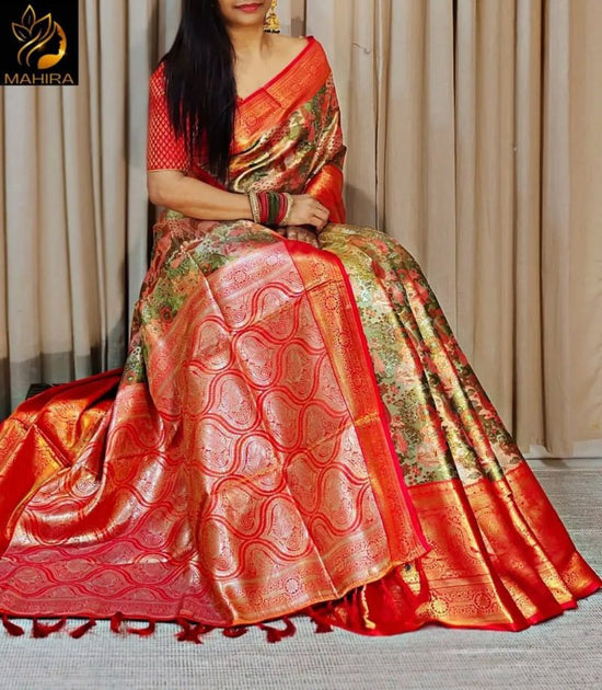 Amrah Wholesale Toxic Silk Pattu Silk Saree