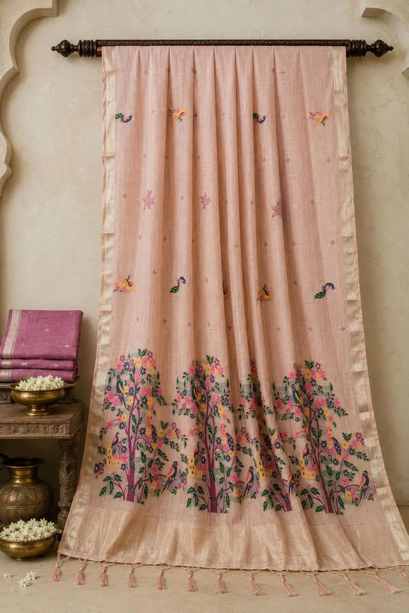 Amrah Wholesale Tree Vol 1 Peshwai Cotton Saree