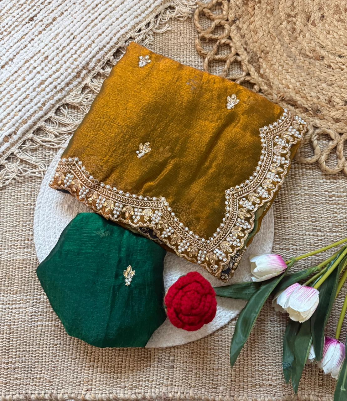 Amrah Wholesale Vt 862 T Fendy Chiffon Silk Saree - Amrah Wholesale