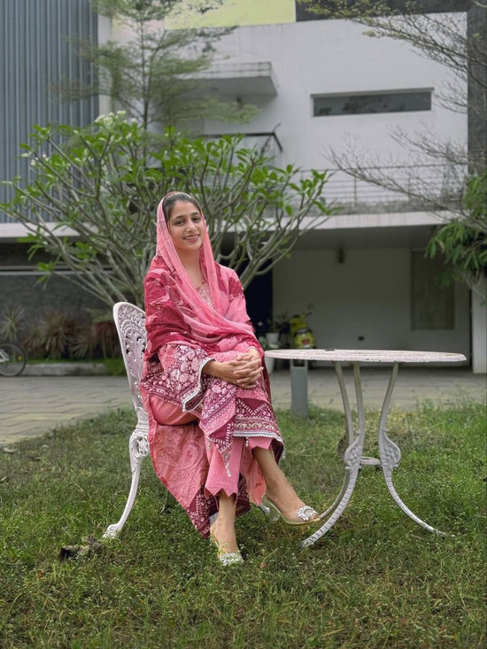 Amrah Yd 68 Cotton Pakistani Suit Set