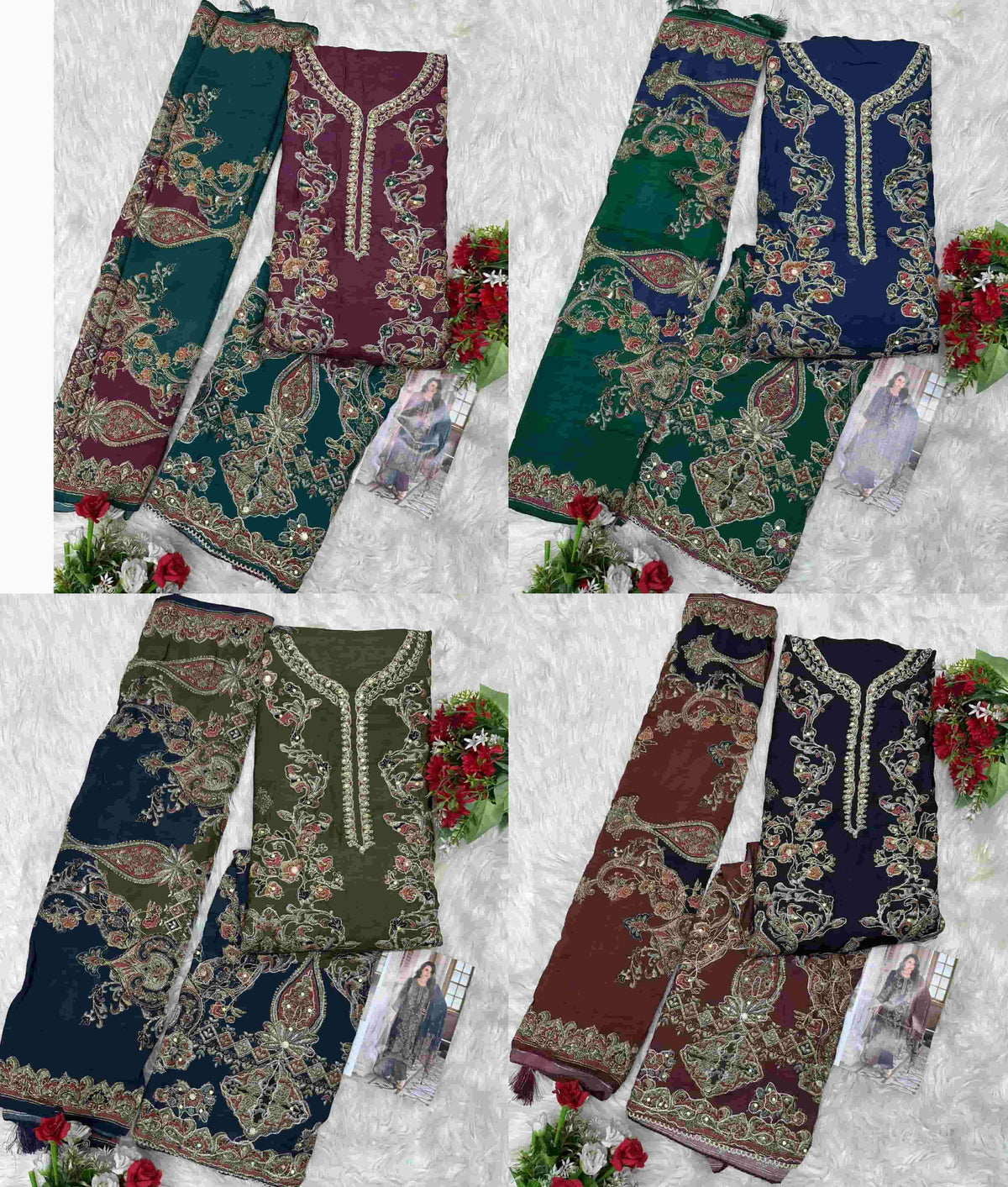 AMRUTVELA AT - 220 Pakistani Suit Wholesale Catalogue - Amrah Wholesale