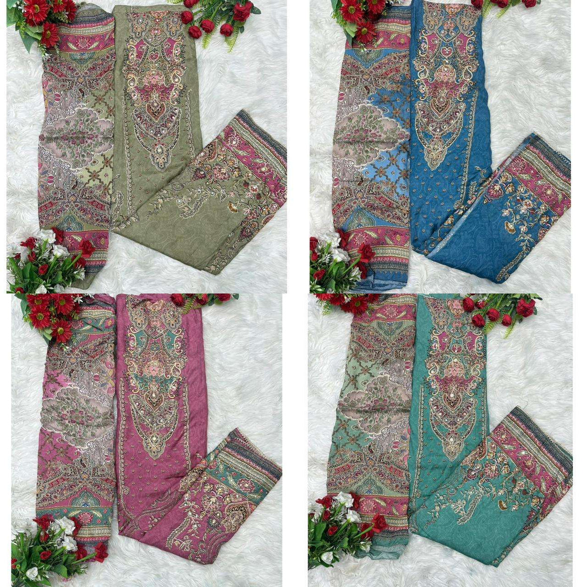 Amrutvela AT - 162 Dress Material - Amrah Wholesale
