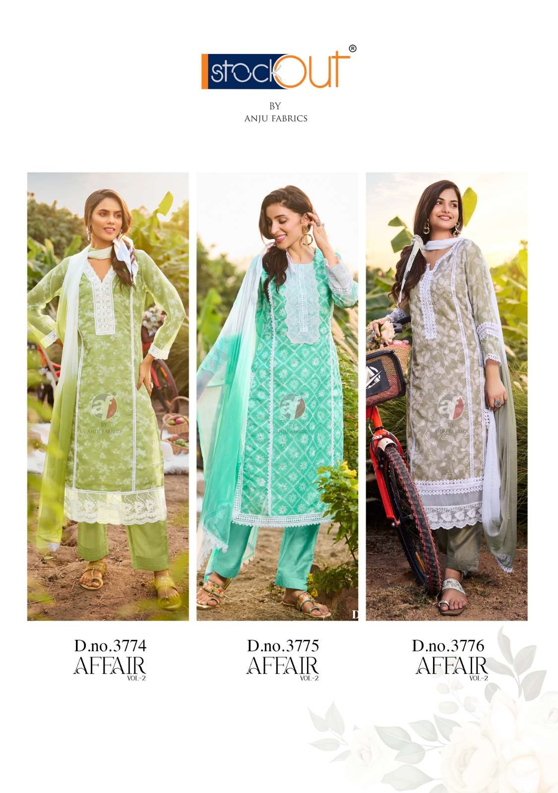 Anju Fabric Affair Vol - 02 - Amrah Wholesale