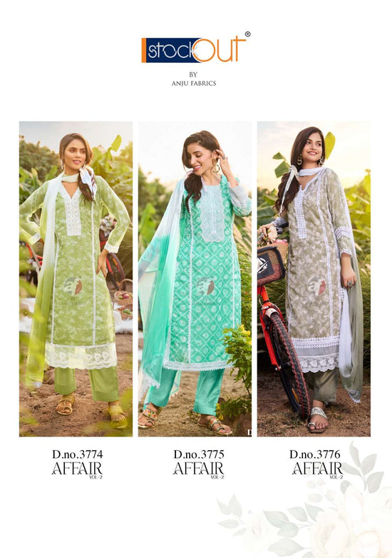 Anju Fabric Affair Vol - 02 - Amrah Wholesale