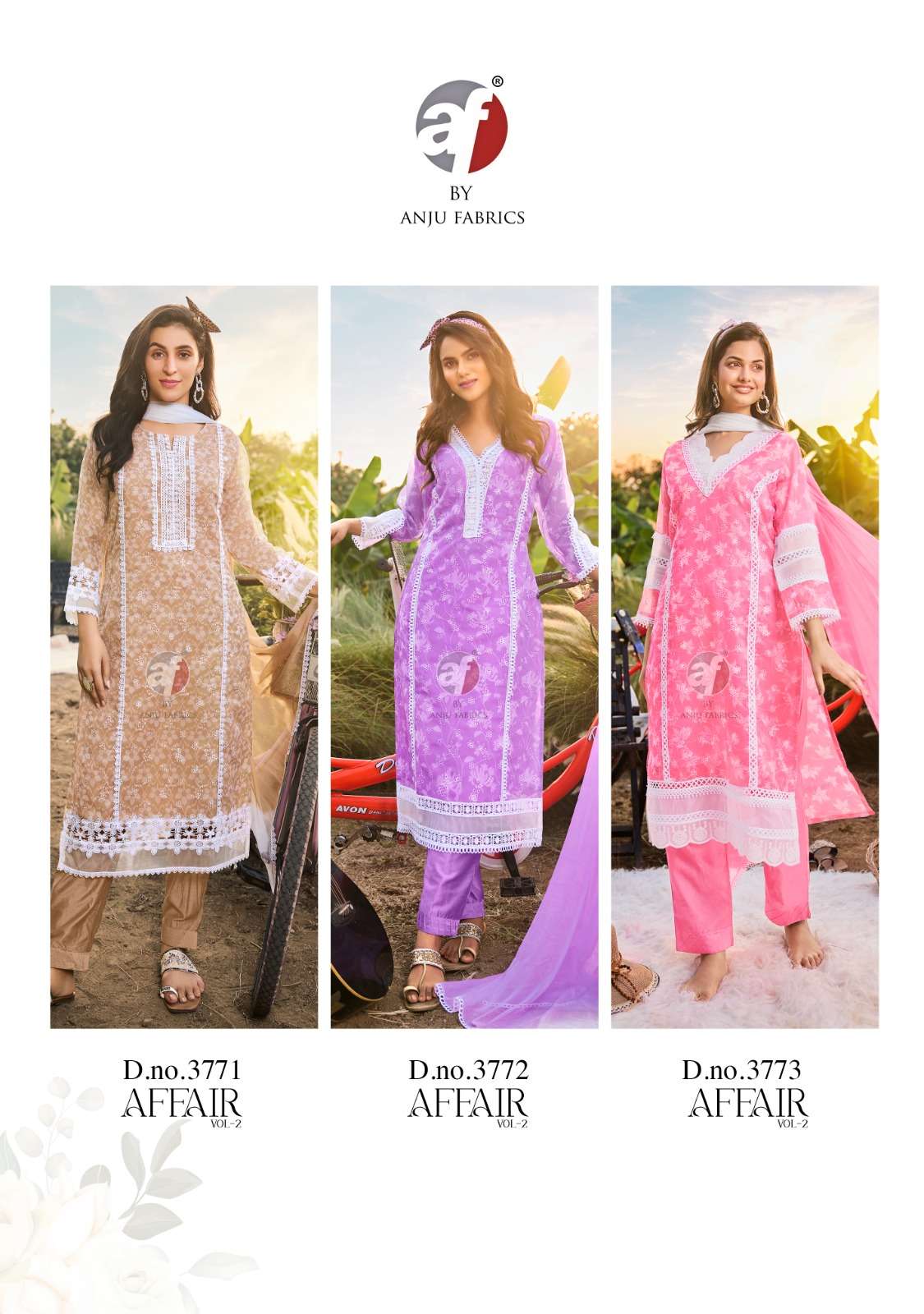 Anju Fabric Affair Vol - 02 - Amrah Wholesale