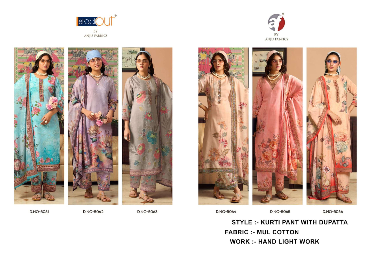 Anju Fabric Comfort Lady Vol - 03 - Amrah Wholesale