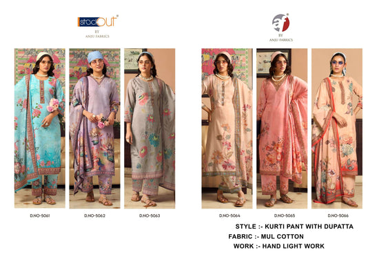Anju Fabric Comfort Lady Vol - 03 - Amrah Wholesale