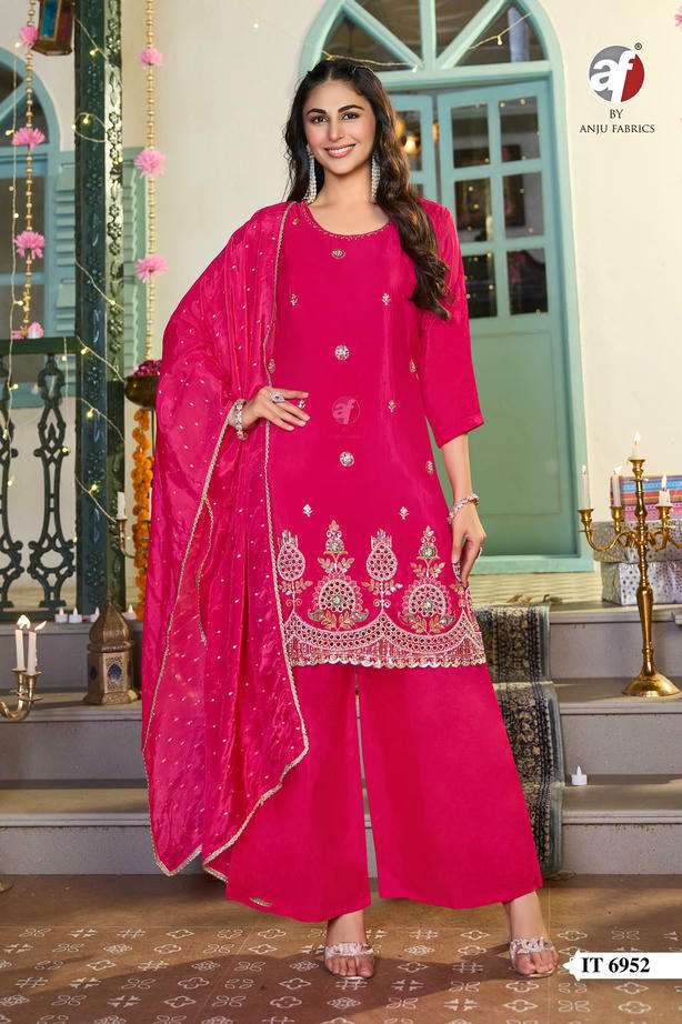 Anju Fabric It 6952 - Amrah Wholesale