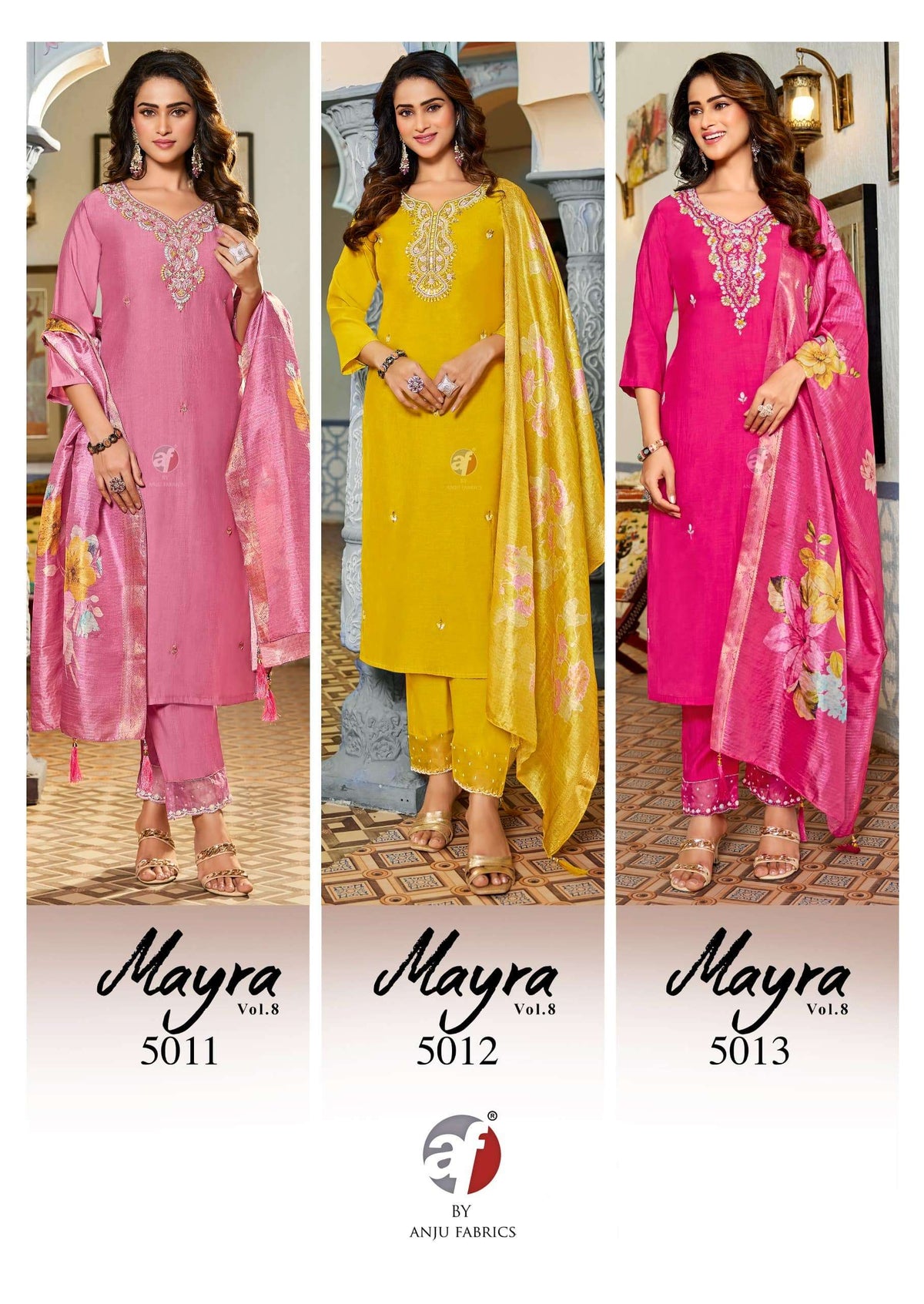 Anju Fabric Mayra Vol-08